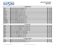 liste de produits mobilité réduite